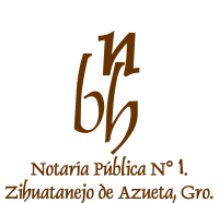Logo Notaría 1 Zihuatanejo